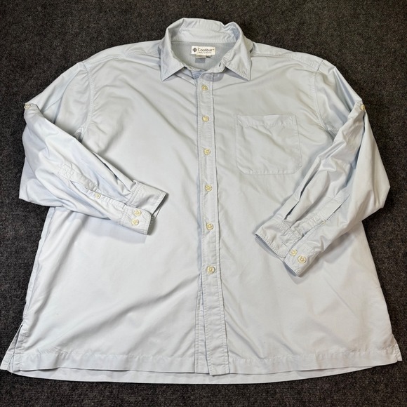 Coolbar Other - Coolbar Mens XL Blue Sun Protection Button‎ Up Shirt Long Sleeve Vented Fishing